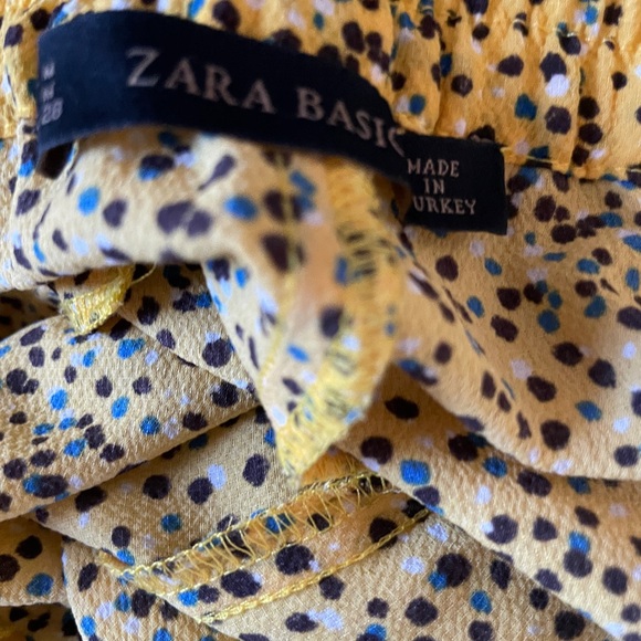 Zara Basics Tie Elastic Waist Pants - Picture 8 of 8